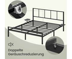 Lova Songmics Lovos rėmas 160 × 200 cm