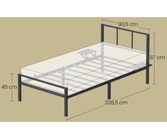 Lova Lovos rėmas 90 x 190 cm