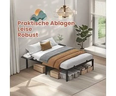 Songmics Vasagle Lovos rėmas, 140 x 190 cm, lovos rėmas