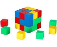 Lean Toys Magnetiniai edukaciniai blokai, 32 vnt.