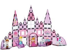Lean Toys Magnetinis konstruktorius mergaitėms, 50 vnt.