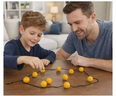 Lean Toys Magnetinis loginis žaidimas 20 dalių