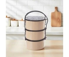 Orion Pietų dėžutė 3 aukštų 4,5 l, plastikinė