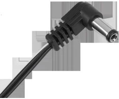 Złącze Oem Kabelio jungtis kištukas 2.5x5.5mm kampinis