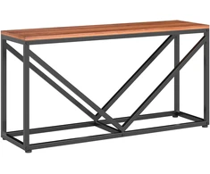 Malkų lentyna 2 viename su skiriamąja pertvara, juoda ir rusvai ruda, 98 × 28 × 50 cm