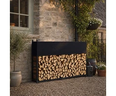 Malkų lentyna su 600D Oxford uždangalu, iki 500 kg, juoda, 202 × 25 × 113 cm