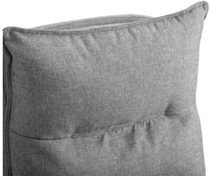 "Vinsetto" masažinė kėdė, sukamoji kėdė, žaidimų kėdė, biuro kėdė, ergonominė darbo kėdė, reguliuojamo aukščio, nailonas, pilka, 70x62x120-130 cm
