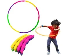 Lean Toys Masažinis lankas 50 cm, 7 dalys