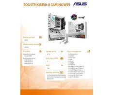 Pagrindinė plokštė ASUS ROG STRIX B850-A GAMING WIFI