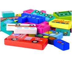 Lean Toys Medinė dėlionė 23 vnt.