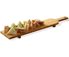 Mondex Natūralios medienos serviravimo lenta 68x12,5 cm - sūriams, užkandžiams