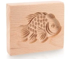 Orion Medinė formelė sausainiams Žuvis 10x8cm