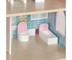 Kruzzel 26364 Wooden Dollhouse