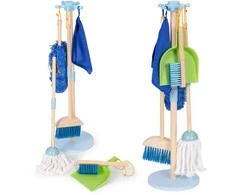 Medinis valymo rinkinys ECOTOYS, 7 dalys