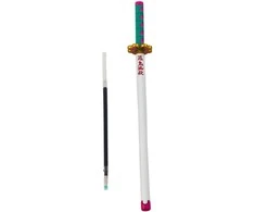 Lean Metalinis rašiklis katana, 19.5 cm, juoda keičiama šerdelė