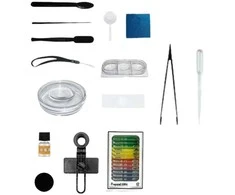 Lean Toys Mikroskopas vaikams su priedais 60X/180X