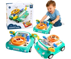 Lean Toys Mini stalo futbolas medžio imitacija