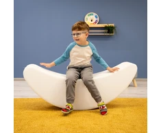 Minkštas supamasis žaislas “Bananas”, baltas