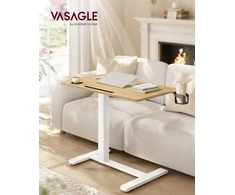 TV staliukas Songmics Mobilus šoninis staliukas 80 x 45 x (65–102) cm
