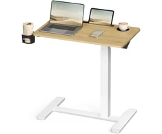 Songmics Mobilus staliukas su ratukais, 70 x 40 x 65–102 cm
