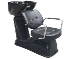 Activeshop Kirpyklos plautuvė GABBIANO PROFESSIONAL HAIRWASHER VIGO Juodas