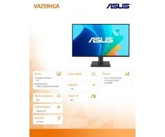 Monitorius ASUS VA259HGA - 120Hz | Full HD | 24.5'' | IPS | 1ms
