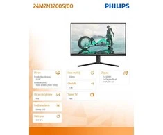 Monitorius Philips 24M2N3200S/00, 23.8", 1920 x 1080, IPS, 180 Hz, 1 ms