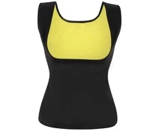 Women's neoprene fitness shirt for weight loss