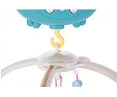 Lean Toys Muzikinė karuselė su lempa ir barškučiais kūdikiams