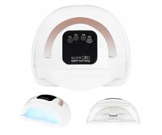 Activeshop Nagų lempa UV LED Glow S1 168W Baltas Rose