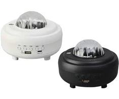 Naktinė LED lempa projektorius su Bluetooth garsiakalbiu