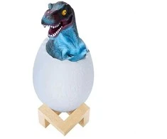 Naktinė lempa dinozauras tiranozauras RGB LED