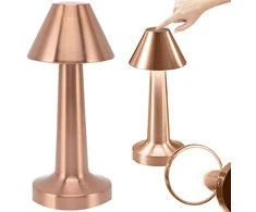 Pakabinamas šviestuvas Naktinis šviestuvas su 3 lygių apšvietimu, 23,5 cm, varinis