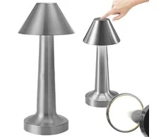 Pakabinamas šviestuvas Naktinis šviestuvas su jutikliniu valdymu, 23,5 cm, sidabrinis