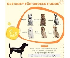 PawHut naminis šunų narvas, šunų būda, patalpų naminių gyvūnėlių narvas su pagalve, šunų namelis su langu, šunų dėžė dideliems šunims, pilka, 100 x 60 x 73,5 cm