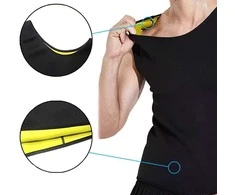 Men's neoprene fitness shirt for weight loss