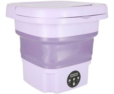 Nešiojama skalbimo mašina 12L, violetinė