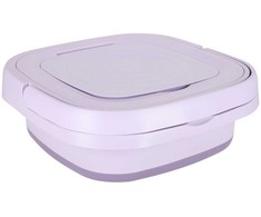 Nešiojama skalbimo mašina 12L, violetinė