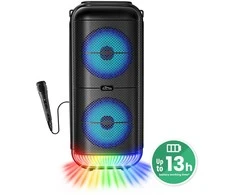 Nešiojamas Garsiakalbis - Media-Tech MT3183 Bluetooth 50W Juodas
