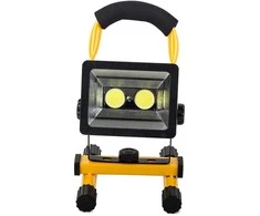 Nešiojamas halogeninis LED prožektorius su akumuliatoriumi 30W