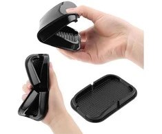 Sticky non-slip mat for phones