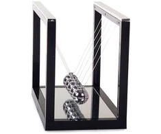 Pendulum balls newton balls desk large mirror