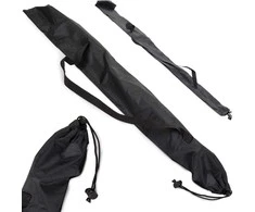 Nordic Walking lazdų dėklas su dirželiu, 70x12 cm, juodas
