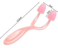 Nose shaping clip-on massager