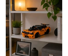 Lean Toys Nuotoliniu būdu valdomas konstruktorius oranžinis 545 vnt.