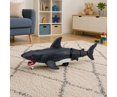 Lean Toys Nuotoliniu būdu valdomas ryklys Juodas
