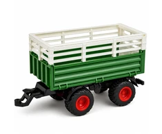 Lean Toys Nuotoliniu būdu valdomas traktorius 1:24 su priekaba