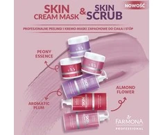 Odos šveitiklis aromatinis slyvų kūno ir kojų šveitiklis Farmona, 500g