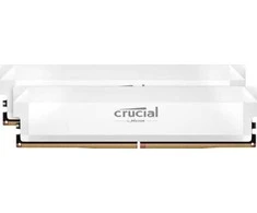 RAM Crucial Pro Overclocking 32GB [2x16GB 6000MHz DDR5 CL36 UDIMM] balta