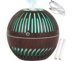 Oro drėkintuvas su aromaterapijos funkcija, 300ml, LED apšvietimas
